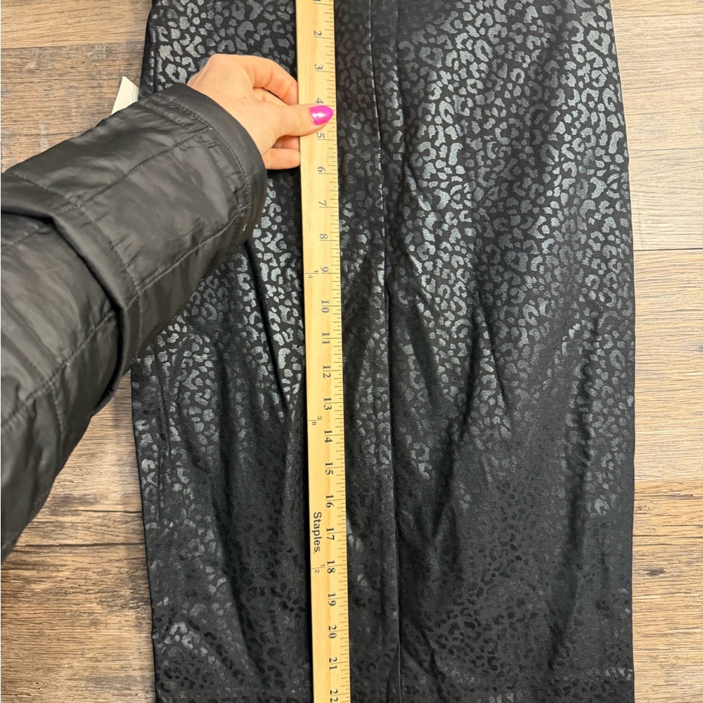 Joe Benbasset Black Animal Print Pencil Skirt - Picture 7 of 7